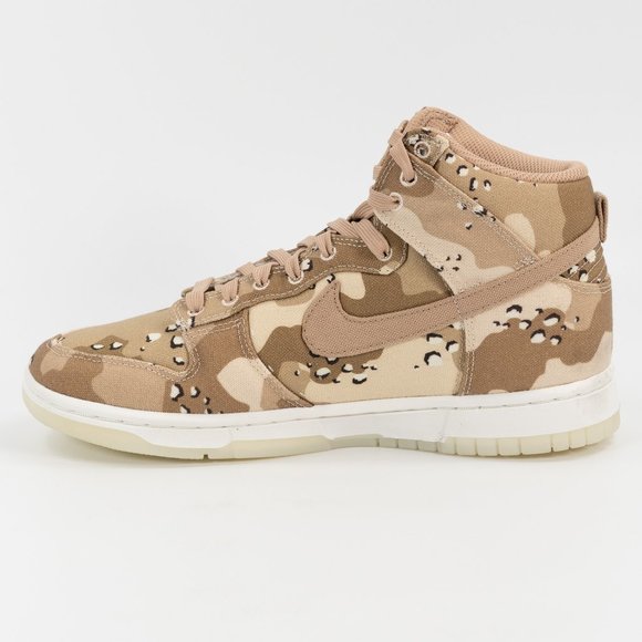 Nike Women's Dunk High 'Desert Camo' DX2314-200 Sneakers size 8 - Picture 3 of 9